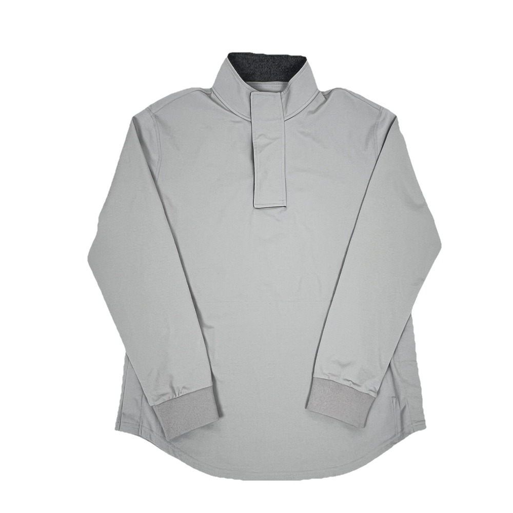 BYLT Elite+ Fairway Pullover 1/4 Zip Snap Men's Golf Magnetic Side Gray size M